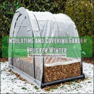 Insulating and Covering Garden Beds for Winter