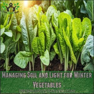 Managing Soil and Light for Winter Vegetables