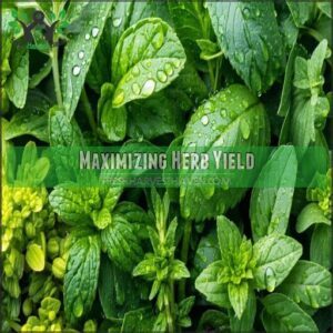 Maximizing Herb Yield