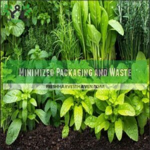 Minimized Packaging and Waste