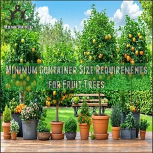 Minimum Container Size Requirements for Fruit Trees