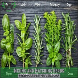 Mixing and Matching Herbs