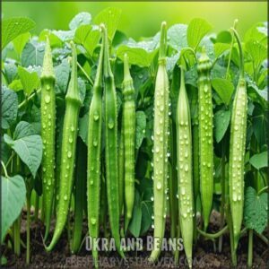 Okra and Beans