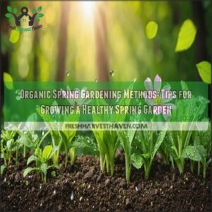 organic spring gardening methods