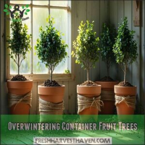 Overwintering Container Fruit Trees