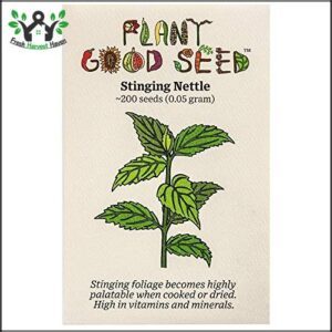 Plant Good Seed Organic Stinging