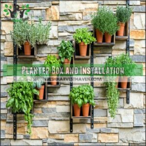 Planter Box and Installation