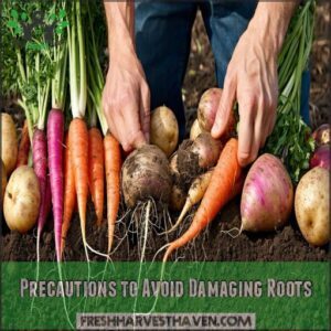 Precautions to Avoid Damaging Roots