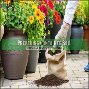 Preparing Container Soil