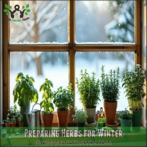 Preparing Herbs for Winter