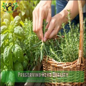 Preserving Herb Quality