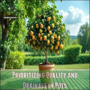 Prioritizing Quality and Drainage in Pots