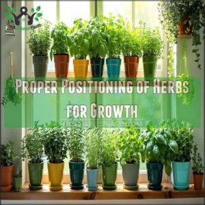 Proper Positioning of Herbs for Growth