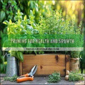 Pruning for Health and Growth