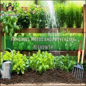 Removing Weeds and Preventing Regrowth