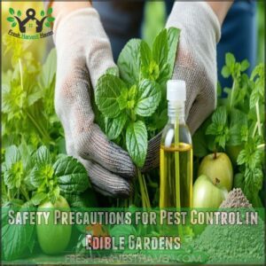 Safety Precautions for Pest Control in Edible Gardens