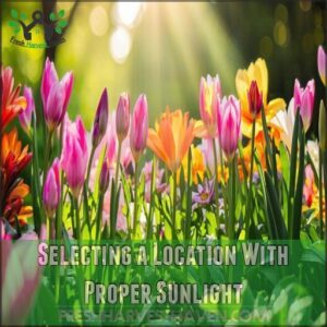 Selecting a Location With Proper Sunlight