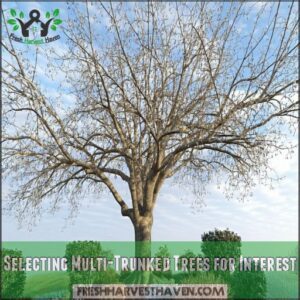 Selecting Multi-Trunked Trees for Interest