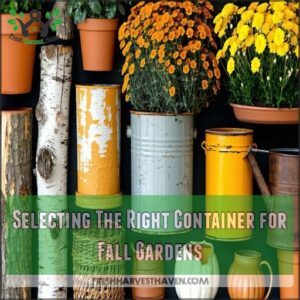 Selecting The Right Container for Fall Gardens