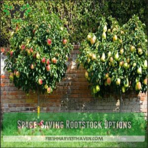 Space-Saving Rootstock Options