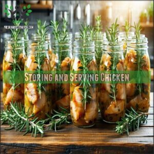 Storing and Serving Chicken