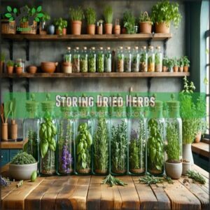 Storing Dried Herbs