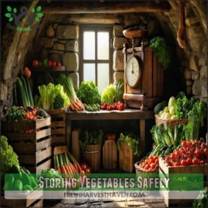 Storing Vegetables Safely