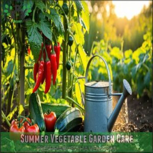 Summer Vegetable Garden Care