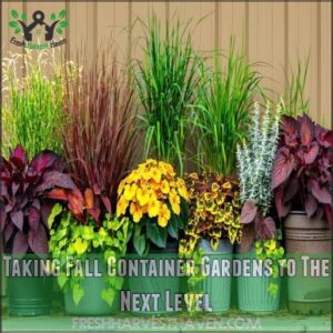 Taking Fall Container Gardens to The Next Level