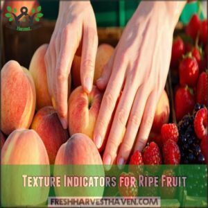 Texture Indicators for Ripe Fruit