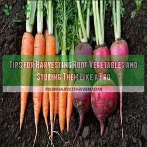 tips for harvesting root vegetables