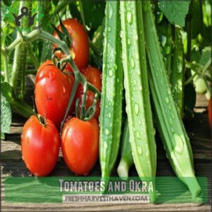 Tomatoes and Okra