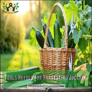 Tools Needed for Harvesting Zucchini