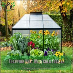 Trapping Heat With Cold Frames