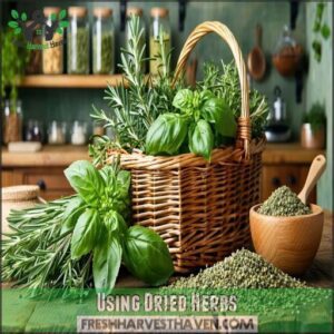 Using Dried Herbs