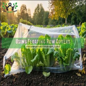 Using Floating Row Covers