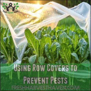 Using Row Covers to Prevent Pests