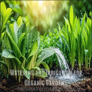 Watering and Irrigation for Organic Gardens