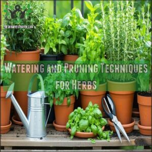 Watering and Pruning Techniques for Herbs