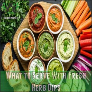 What to Serve With Fresh Herb Dips