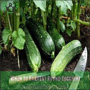 When to Harvest Round Zucchini