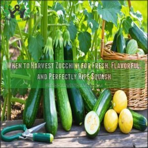 when to harvest zucchini