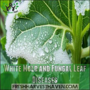 White Mold and Fungal Leaf Diseases