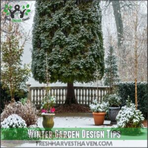 Winter Garden Design Tips