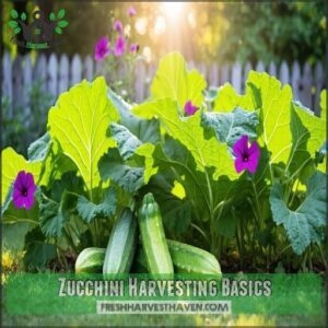 Zucchini Harvesting Basics