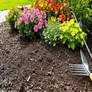 Applying Mulch and Maintaining Soil Health