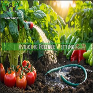 Avoiding Foliage Wetting