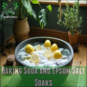 Baking Soda and Epsom Salt Soaks