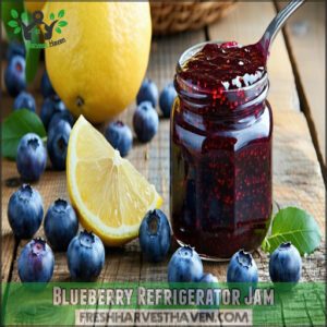 Blueberry Refrigerator Jam