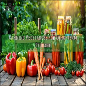 Canning Vegetables for Long-Term Storage